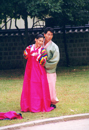 A Bride and Groom