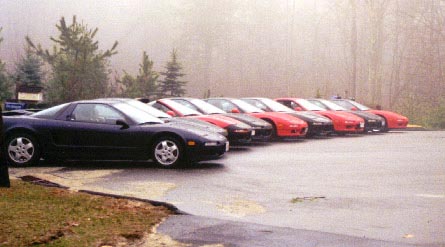 Some misty NSX's