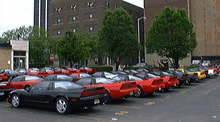 The parking lot