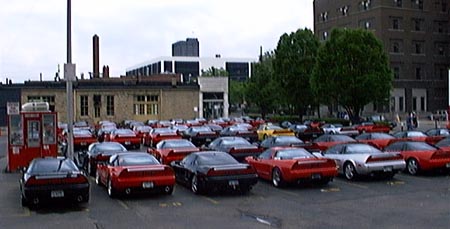 The parking lot