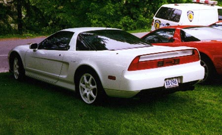 A nice white NSX